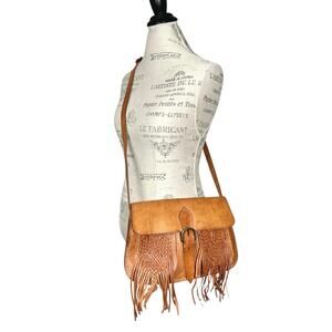 Unbranded | Women | Handmade Artisan Western Leather Crossbody Satchel Purse